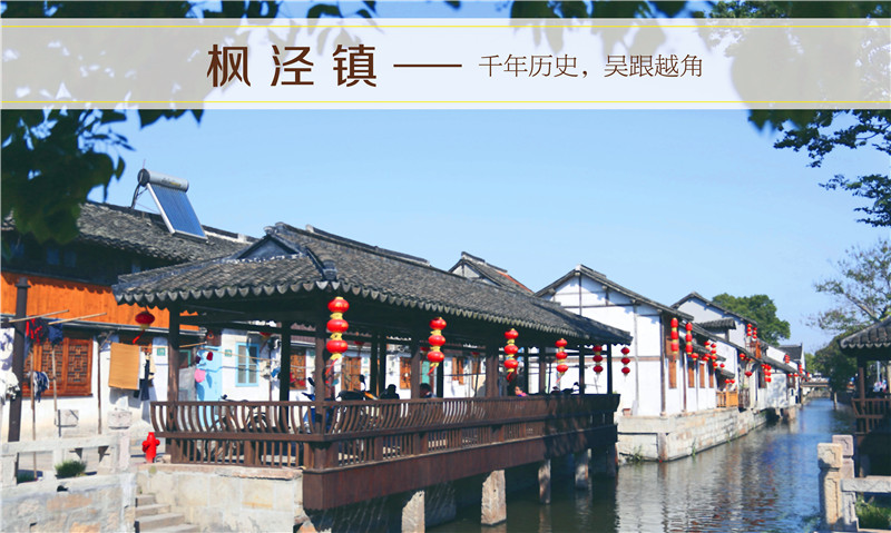 千年历史,吴跟越角 ——枫泾镇